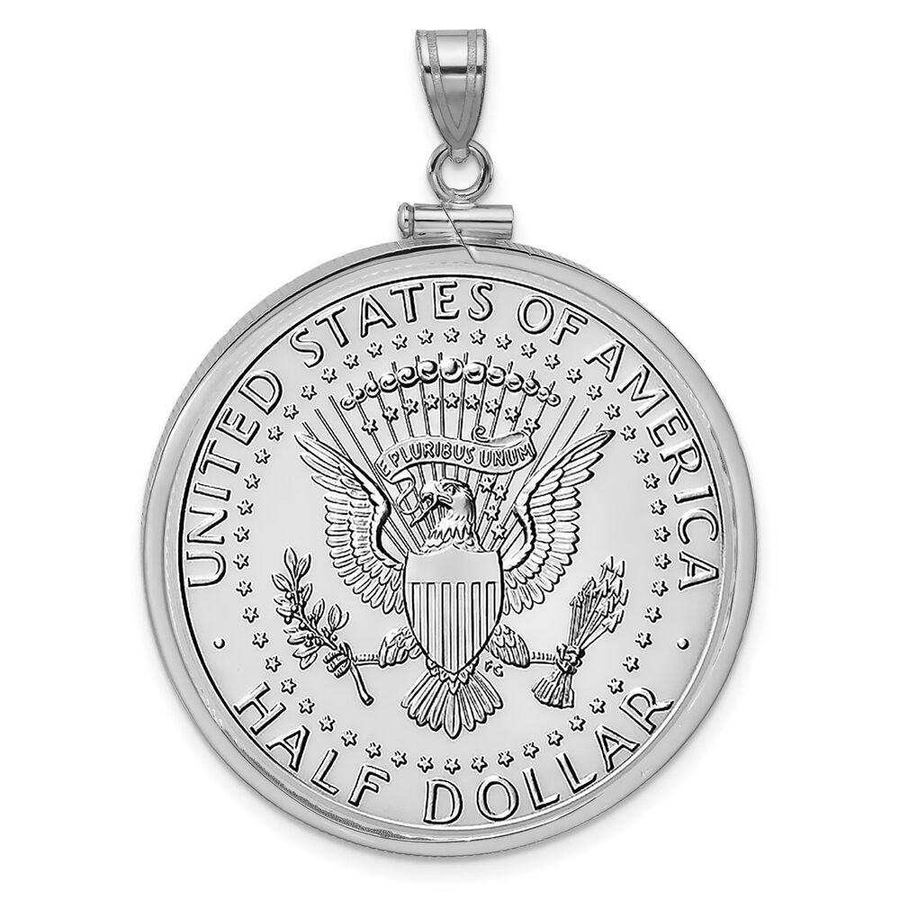 3200 DIY Jewelry: Sterling Silver Bezel for Half Dollar Coins – Easy to Use